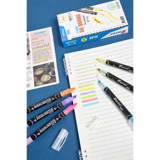 Bút dạ quang hai đầu highlighter Bitex HL02 nhiều màu