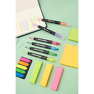 Bút dạ quang hai đầu highlighter Bitex HL02 nhiều màu