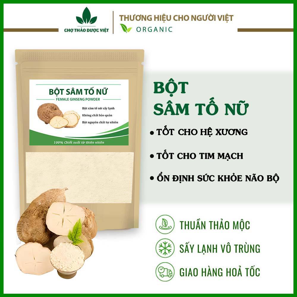 Bột sâm tố nữ nguyên chất 500g ( cung cấp estrogen một cách tự nhiên ...