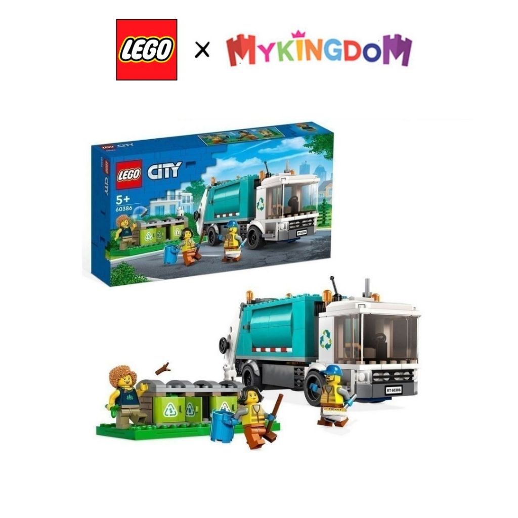 Đồ Chơi Lắp Ráp LEGO City Xe Rác Tái Chế 60386 (261 chi tiết) | Shopee ...