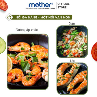 Bếp Lẩu Chống Gió Cao Cấp Mother NH-G3932PF│Chống Gió Siêu Việt│Nồi Chống Dính Teflon Whitford│Hàng Chính Hãng