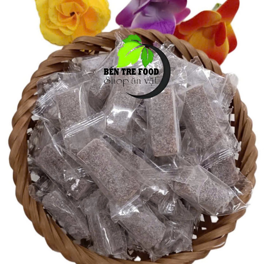 ( MỀM DẺO) 500GR KẸO GỪNG DẺO PHẤN KIÊN LONG- ĐẶC SẢN BẾN TRE SHOP