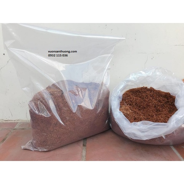 Gói 1kg Xơ Dừa Trộn Đất Trồng Cây, Rau, Củ, Quả, Hoa,...