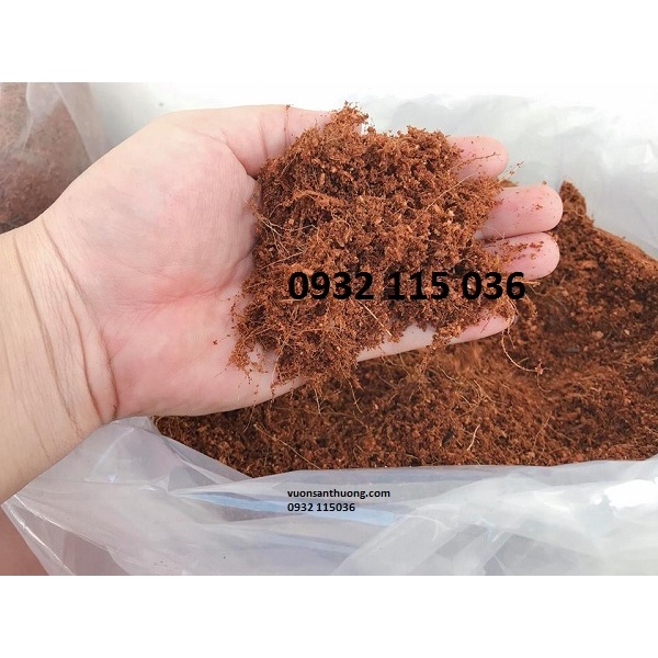 Gói 1kg Xơ Dừa Trộn Đất Trồng Cây, Rau, Củ, Quả, Hoa,...