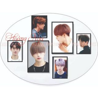 Bộ 6 tranh tóc nam Barber, tranh dán tường nhiều kích thước mẫu đẹp 1