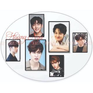 Bộ 6 tranh tóc nam Barber, tranh dán tường nhiều kích thước mẫu đẹp 1