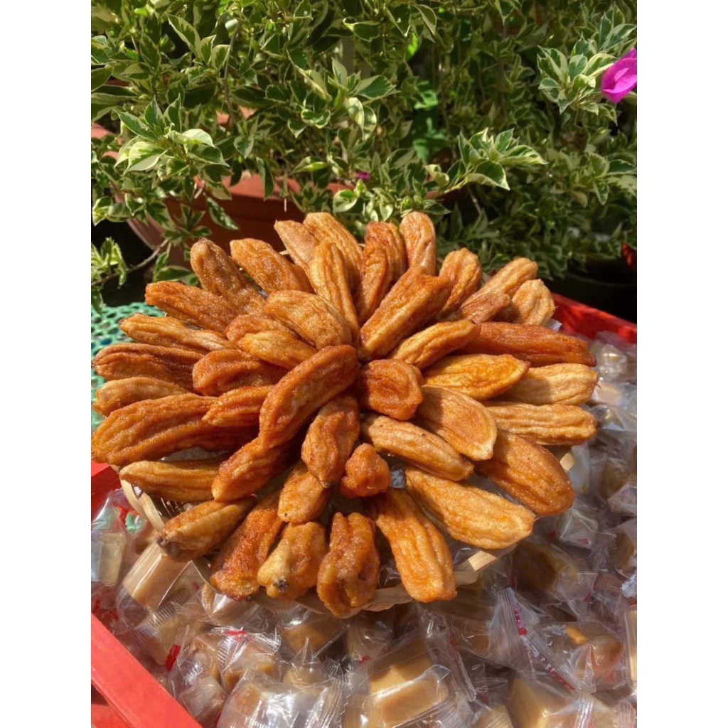 (ĐẶC SẢN BẾN TRE) 500GR CHUỐI CAO SẤY DẺO LOẠI 1 BẾN TRE- ĐẶC SẢN BẾN TRE SHOP
