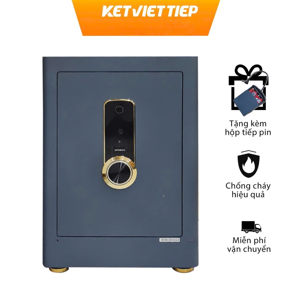 Két sắt thông minh Aifeibao HK-M/D-55AS mở khóa bằng app qua điện thoại
