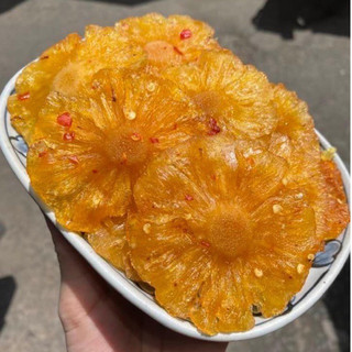 THUYTIENFOOD - Thơm Sấy Muối Ớt 250gr- Ăn Vặt Cay Cay Ngọt Ngọt