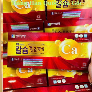 Viên Canxi Hanmi Hàn Quốc, Hộp đỏ 120 viên