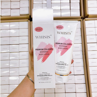 KEM DƯỠNG BODY TRẮNG DA WHISIS CHỐNG NẮNG NÂNG TONE DƯỠNG TRẮNG SPF 50+ PDA++++ 200ML - Bebeau