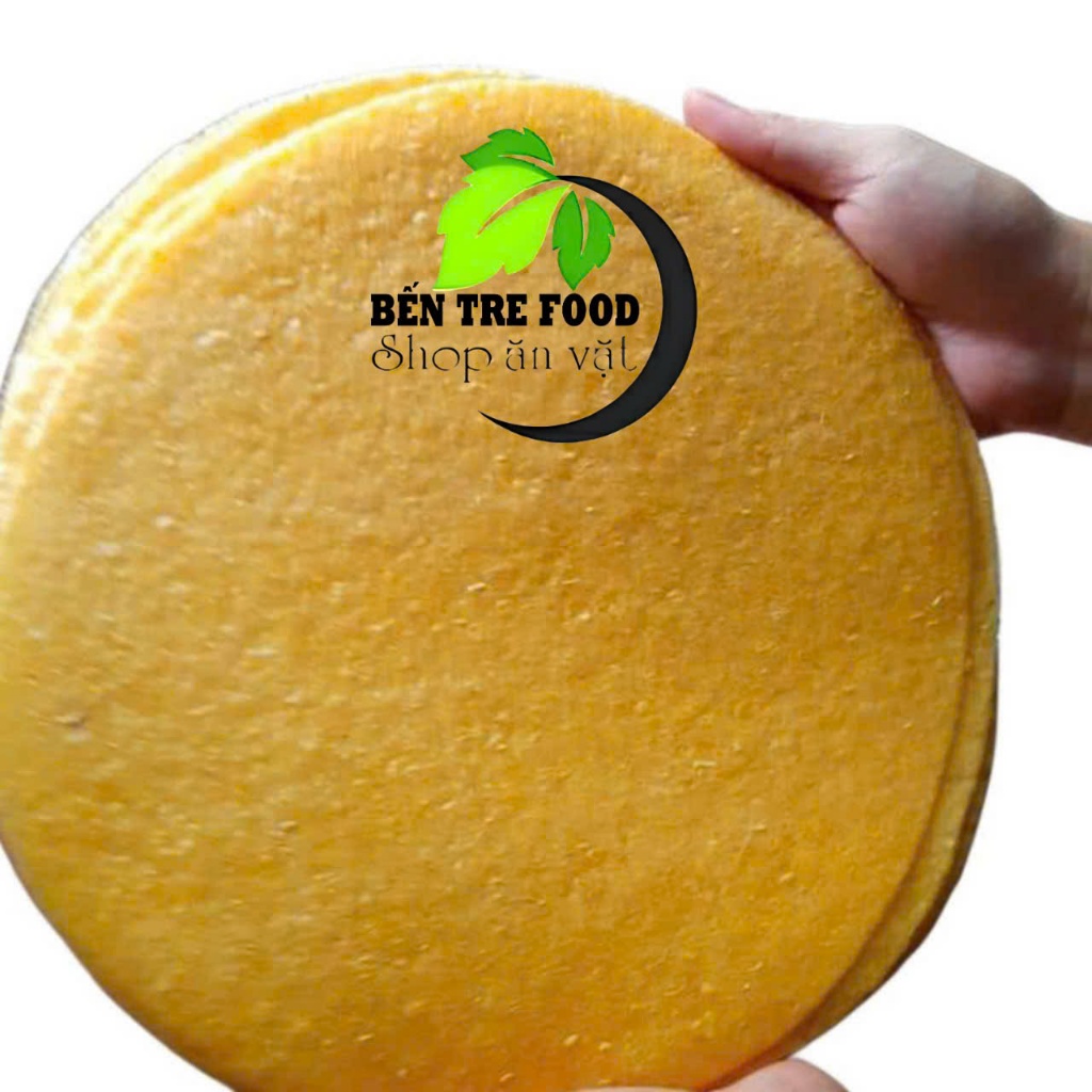 ( BÁNH PHỒNG SƠN ĐỐC) BÁNH PHỒNG MÌ VÀNG (10 BÁNH CHƯA NƯỚNG) - ĐẶC SẢN BẾN TRE SHOP