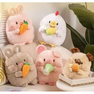 thú nhồi bông động vật đáng yêu 25cm