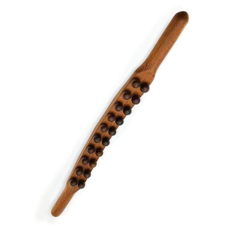 Gậy gỗ 20 bi đa năng đánh tan mỡ bụng, lưng giúp giảm béo, đả thông kinh lạc