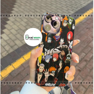 Miếng dán Skin Mặt lưng Naruto FULL VIỀN Dành Cho 15 pro max 14 pro max 13 pro max 12 pro max 11 pro max - Fukishop