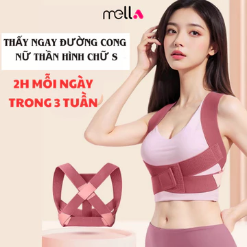 Đai Chống Gù Lưng Bảo Vệ Nâng Đỡ Vòng 1 - Đai Lưng Chống Gù Định Hình Thẳng Lưng Khi Yập Gym, Yoga, Nhảy Dây
