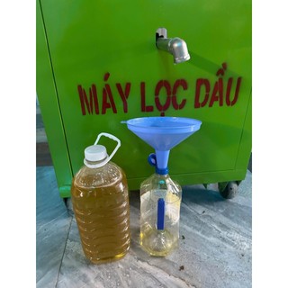 Dầu Lạc ( đậu phộng), dầu mè nguyên chất nhà tự ép an toàn sạch sẽ 1l