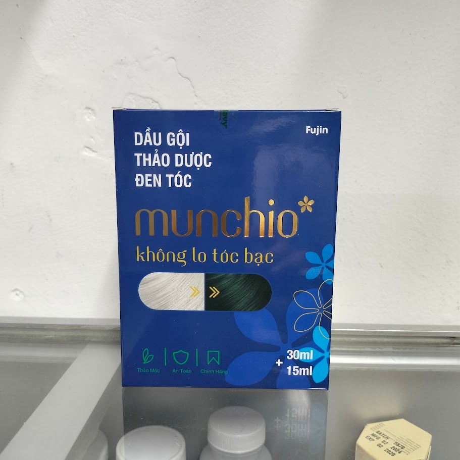Dầu Gội Thảo Dược Đen Tóc Munchio | Shopee Việt Nam