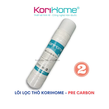Lõi Lọc Nước Pre Carbon Korihome Lõi Số 2 Korihome với than hoạt tính dùng cho tất cả các dòng máy Korihome