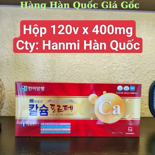 Viên Canxi Hanmi Hàn Quốc, Hộp đỏ 120 viên