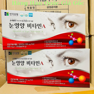 Bổ mắt Hàn Quốc hộp đỏ 120 viên