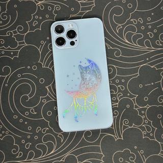 Miếng dán lưng PPF hình sói chuyển màu ngũ sắc cho iPhone 12 - 17promax