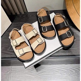 Dép Sandal Nữ 2 Quai Đế Bánh Mỳ Sang xịn ,Dép Nữ Đi Biển Hot Trend 2025 Mã A05