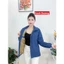 Áo Khoác Nữ Lót Lông Chống Nước,Áo Có Mu Dây Rút