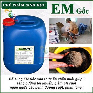 Chế Phẩm Sinh Học EM Gốc Can 20 lít, Xử Lý Nước Ao Nuôi Tôm Cá, Ủ Thức Ăn, Khử Mùi Chuồng Trại, Ủ Phân Cá, Đậu Nành