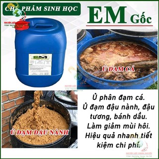Chế Phẩm Sinh Học EM Gốc Can 20 lít, Xử Lý Nước Ao Nuôi Tôm Cá, Ủ Thức Ăn, Khử Mùi Chuồng Trại, Ủ Phân Cá, Đậu Nành