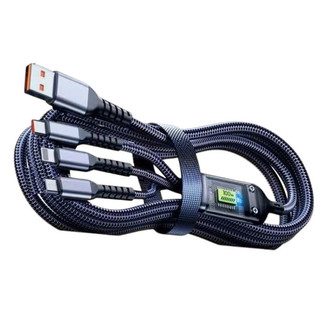 Dây cáp sạc nhanh 3 trong 1 (3 IN 1) 100W