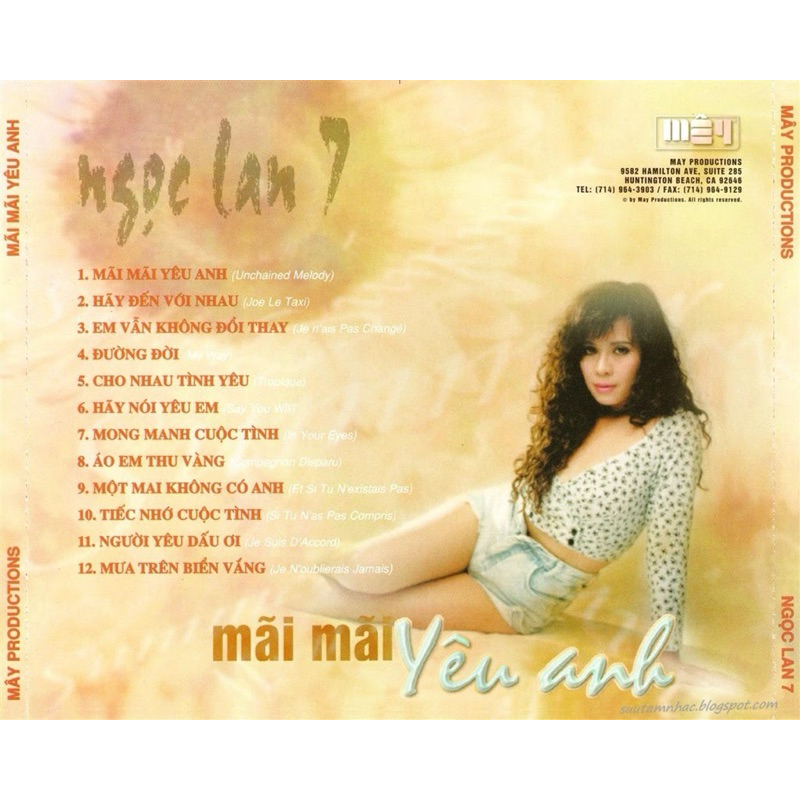Băng Cassette Ngọc Lan - Mãi Yêu Anh