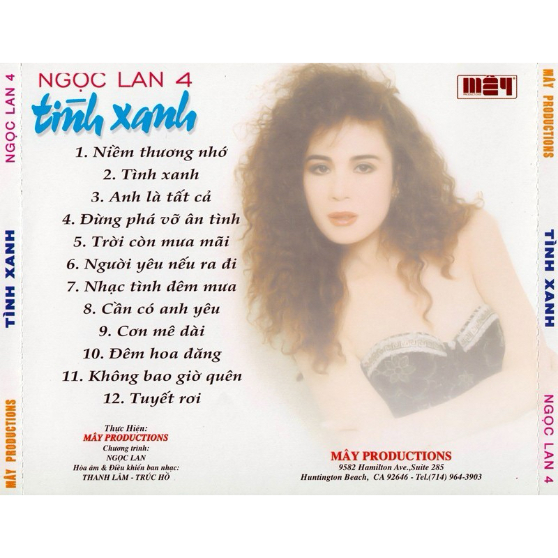 Băng Cassette Ngọc Lan - Tình Xanh