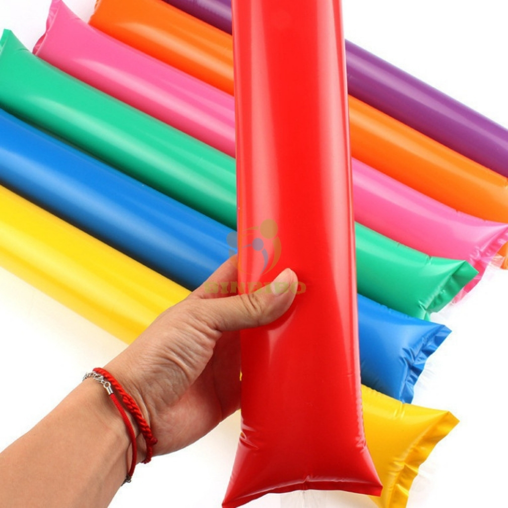 (Combo 10 đôi) Bóng đập cổ vũ dùng trong tổ chức sự kiện đêm hội nhiều màu sắc - binbibo