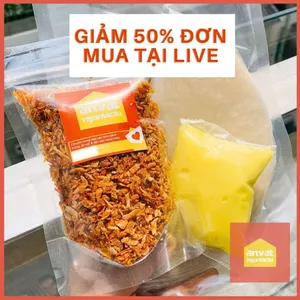 COMBO BÁNH TRÁNG MUỐI RUỐC HÀNH PHI (200G BÁNH TRÁNG + 100G MUỐI HÀNH PHI+ 100G BƠ VÀNG)