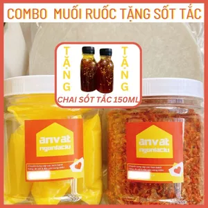 COMBO BÁNH TRÁNG SỐT TẮC MUỐI RUỐC HÀNH PHI SIÊU BƠ - SIÊU TOPPING