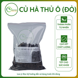 1kg CỦ HÀ THỦ Ô (ĐỎ) (Dạ giao đằng, má ỏn) nhuận tràng, bổ h.u.y.ế.t | Dược liệu Thanh Loan
