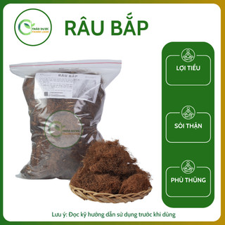 1kg RÂU BẮP (Râu ngô) lợi tiểu, chữa các bệnh về thận | Dược liệu Thanh Loan