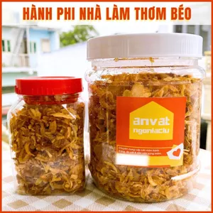 Hành phi/Tỏi phi nhà làm thơm béo, sử dụng hành tỏi 100%, cam kết không độn bột, độn khoai.