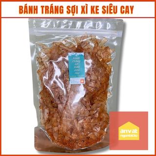 (Gói 100g) Bánh tráng SỢI MUỐI TỎI XIKE SIÊU CAY (bánh sợi mỏng thấm vị) - Chính gốc Tây Ninh