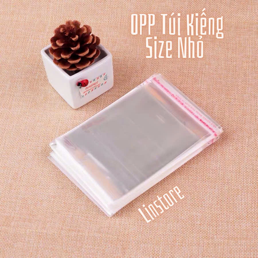 FULL SIZE - 100G Túi kiếng OPP Dán Miệng Đựng Phụ Kiện, Trang Sức, Ốp ...