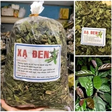 Xạ đen khô hòa bình ( 1Kg) mát gan, giải độc, tiêu trừ u bứu, trà xạ đen
