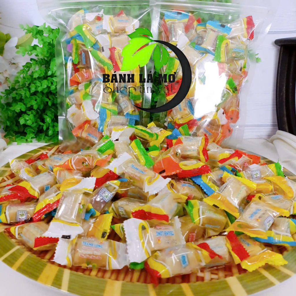 Kẹo dừa sáp không đường Bên Tre túi 400gr