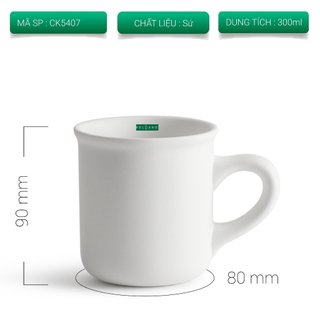 Volcano Ly sứ cà phê cao cấp Cafede Kona 300ml