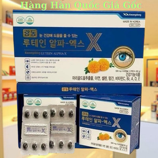 [ Hàng Chuẩn ] Viên Uống Bổ Mắt Kwangdong Hàn Quốc, Hộp 120 Viên, Giúp Đôi Mắt Luôn Khỏe Mạnh Và Sáng Tinh Anh