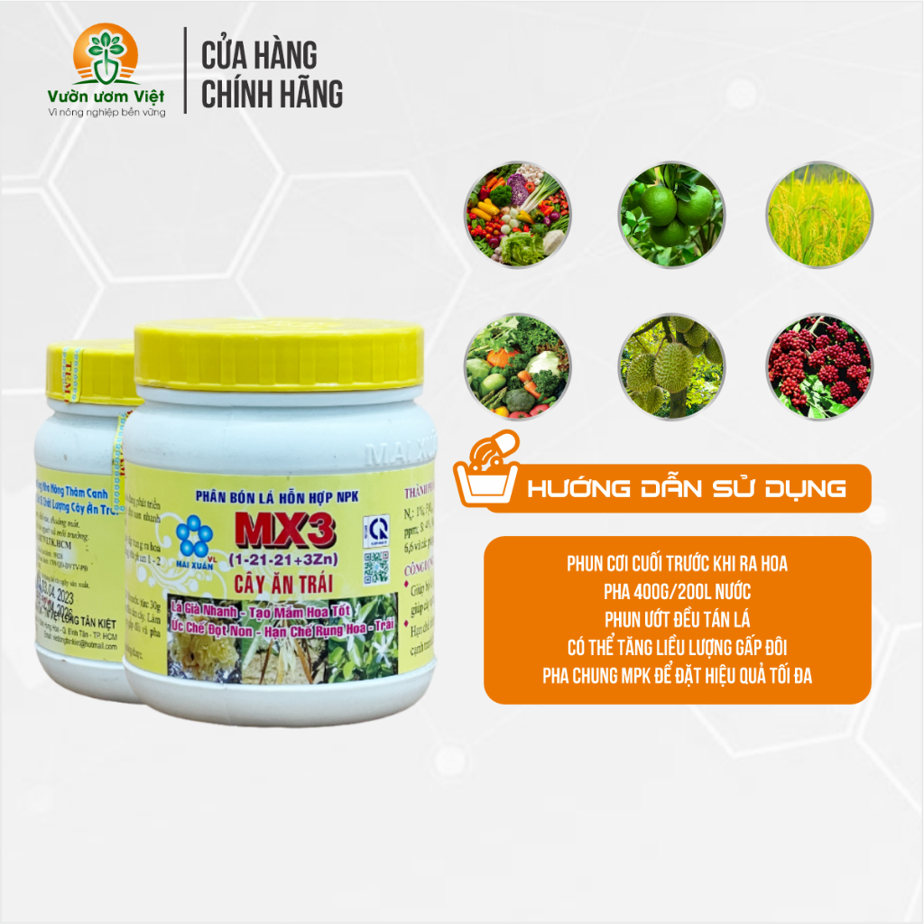 Phân bón MX3 chuyên chặn đọt, già đọt non, kích thích ra hoa cực mạnh, ra hoa đồng loạt, lá xanh tốt