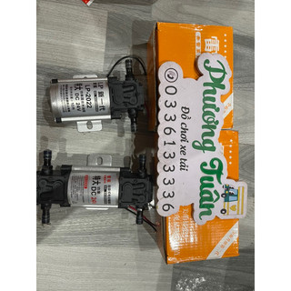Bơm nước tưới lốp 1 đầu - 2 đầu và Rơ le đóng mở nước Sihai dùng cho xe tải  điện áp 12/24v. Hàng cao cấp.