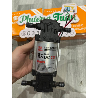 Bơm nước tưới lốp 1 đầu - 2 đầu và Rơ le đóng mở nước Sihai dùng cho xe tải  điện áp 12/24v. Hàng cao cấp.