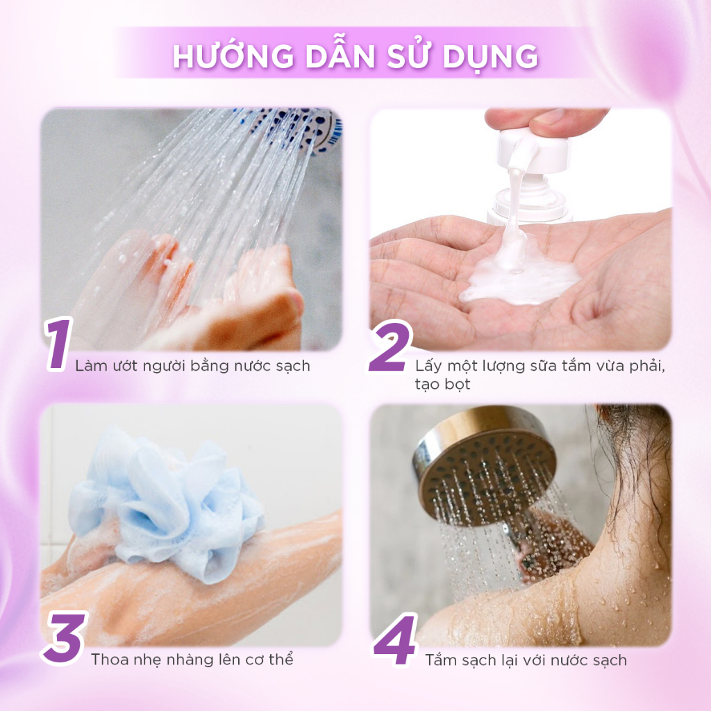 Sữa tắm thảo dược Oriss hương nước hoa chăm sóc da mịn màng dưỡng ẩm da 300ml
