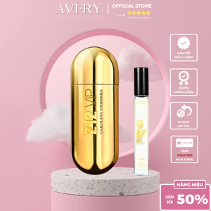 Nước Hoa Carolin.a Herrer.a 212 Vip For Women EDP 10ml